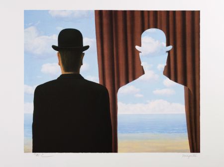 Litografía Magritte - Décalcomanie (Decalcomania)