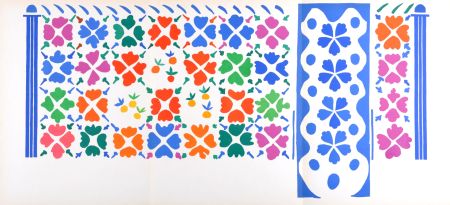 Litografía Matisse (After) - Décoration - Fruits, 1958
