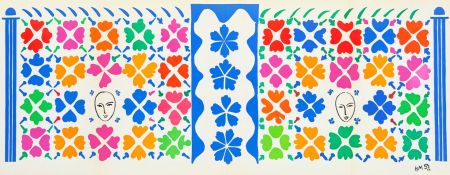Litografía Matisse - Décoration - Masques