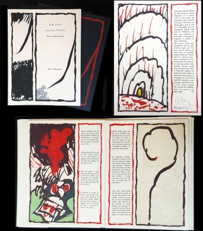 Libro Ilustrado Alechinsky - E.-M. Cioran : ‎VACILLATIONS‎. Avec 32 lithographies originales (1979)
