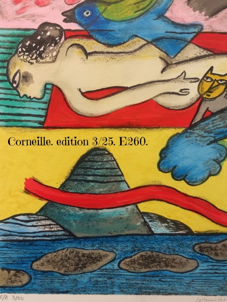 Litografía Corneille - EA 3/25