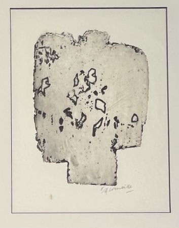 Sin Técnico Corneille - Eau-forte Signes dans la pierre, 1953. Exemplaire d'artiste EA Atelier STANLEY WILLIAM HAYTER