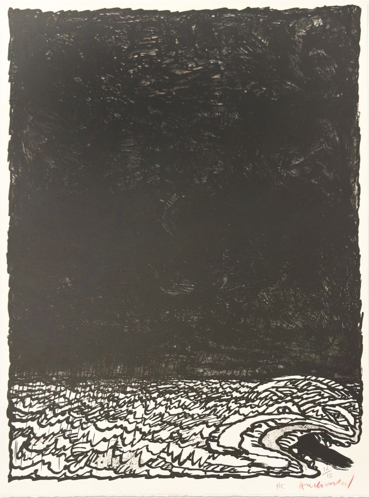 Litografía Alechinsky - Eau dormante