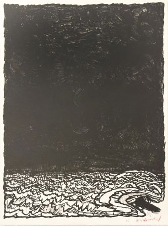 Litografía Alechinsky - Eau dormante