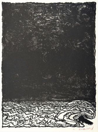 Litografía Alechinsky - Eau dormante