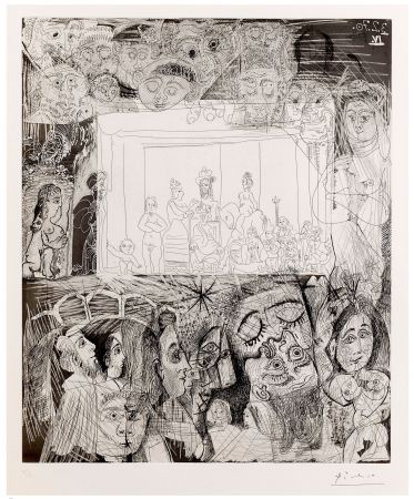 Grabado Picasso -  Ecce Homo, d'Après 