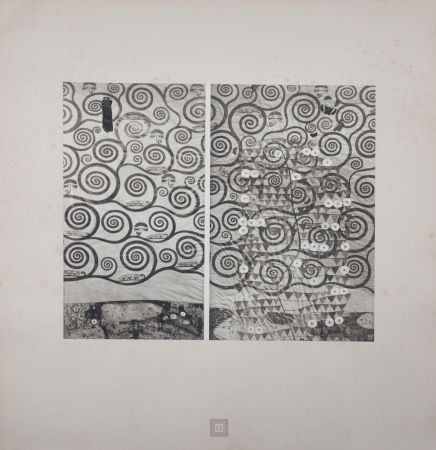 Litografía Klimt (After) - Eine Nachlese Folio, Der Lebensbaum, 1931