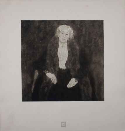 Litografía Klimt (After) - Eine Nachlese Folio, Einer Alten Dame, 1931