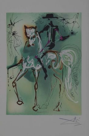Litografía Dali - El caballo del picador