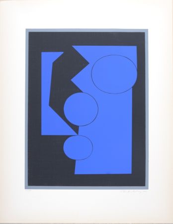 Serigrafía Vasarely - El Cielo