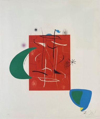 Aguafuerte Miró - El Pi De Formentor 