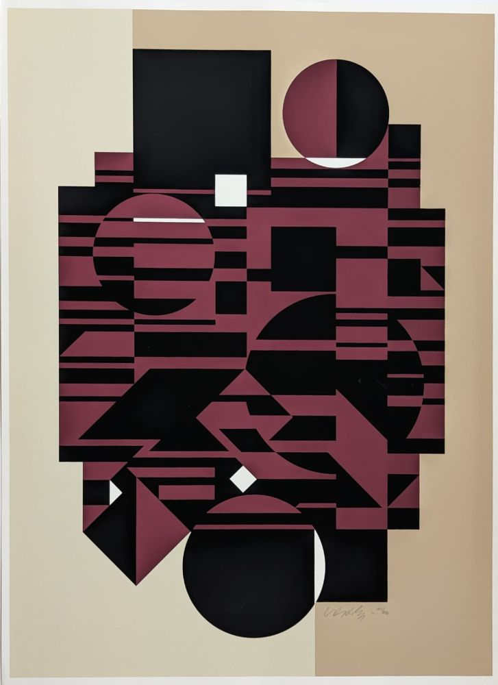 Serigrafía Vasarely - Elbrouz