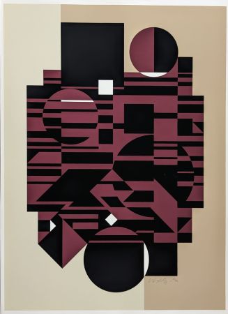 Serigrafía Vasarely - Elbrouz