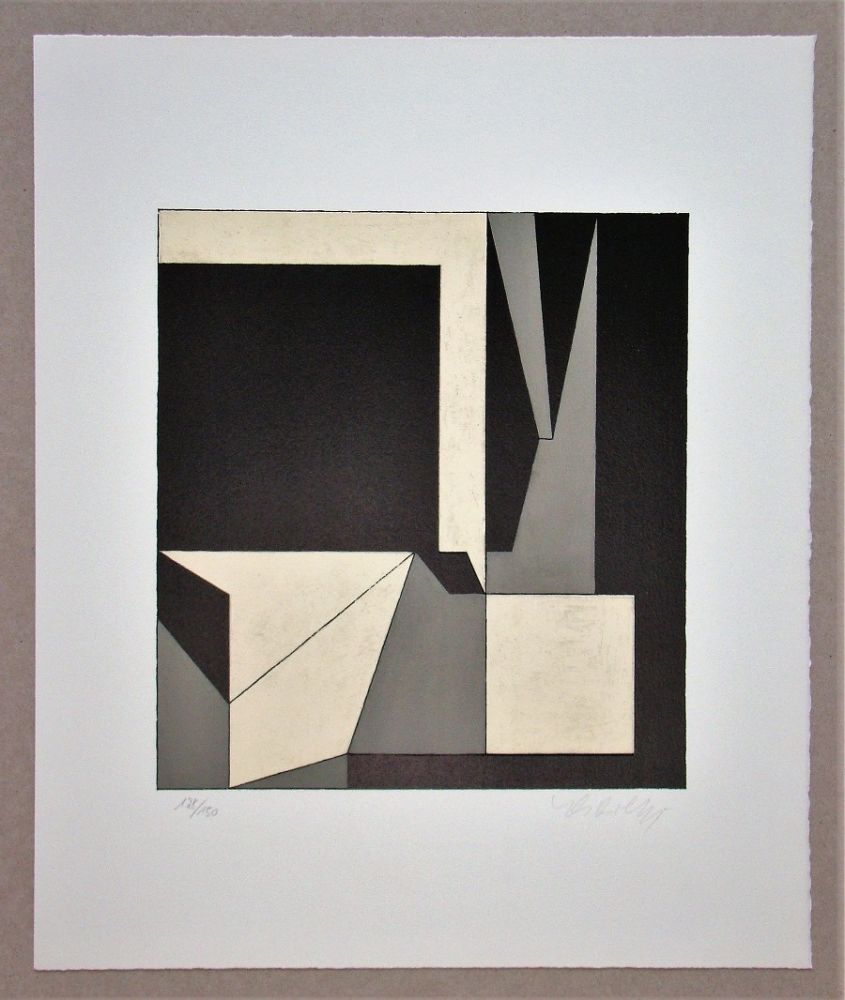 Litografía Vasarely - Elche