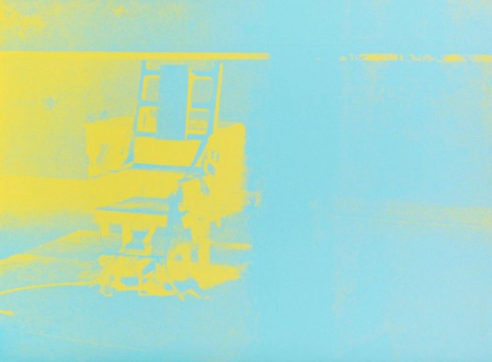 Serigrafía Warhol - Electric Chair (F. & S. II.77)