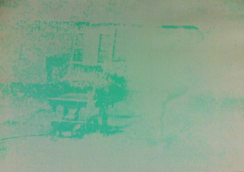 Serigrafía Warhol - Electric Chair (FS II.80)