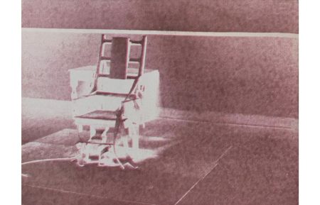 Serigrafía Warhol - Electric Chair II.78