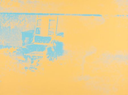 Serigrafía Warhol - Electric Chair (II.83)