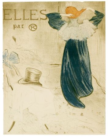 Litografía Toulouse-Lautrec - Elles