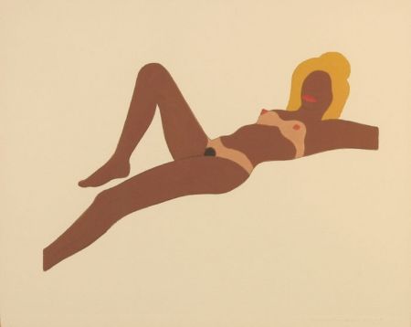 Sin Técnico Wesselmann - Embossed Nude #8 (study for The Great American Nude)  