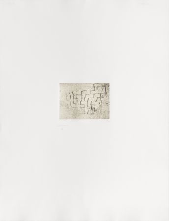Grabado Chillida - Enda I