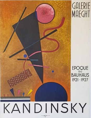 Litografía Kandinsky - Epoque du Bauhaus 1921-1927