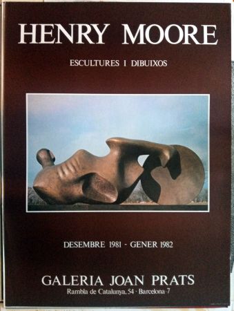 Cartel Moore - Escultures i Dibuixos