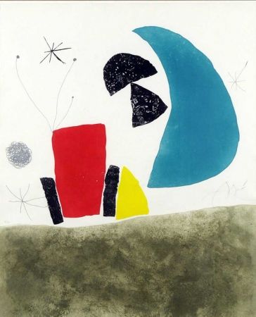 Grabado Miró - Espriu
