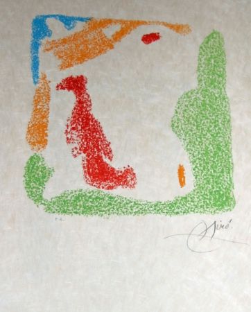 Litografía Miró - Essences de la terra