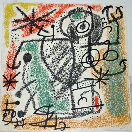 Litografía Miró - Essences de la terra BAT