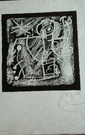 Litografía Miró - Essences de la terre