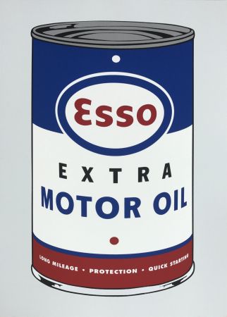 Serigrafía Meyer  - Esso Extra Motor Oil