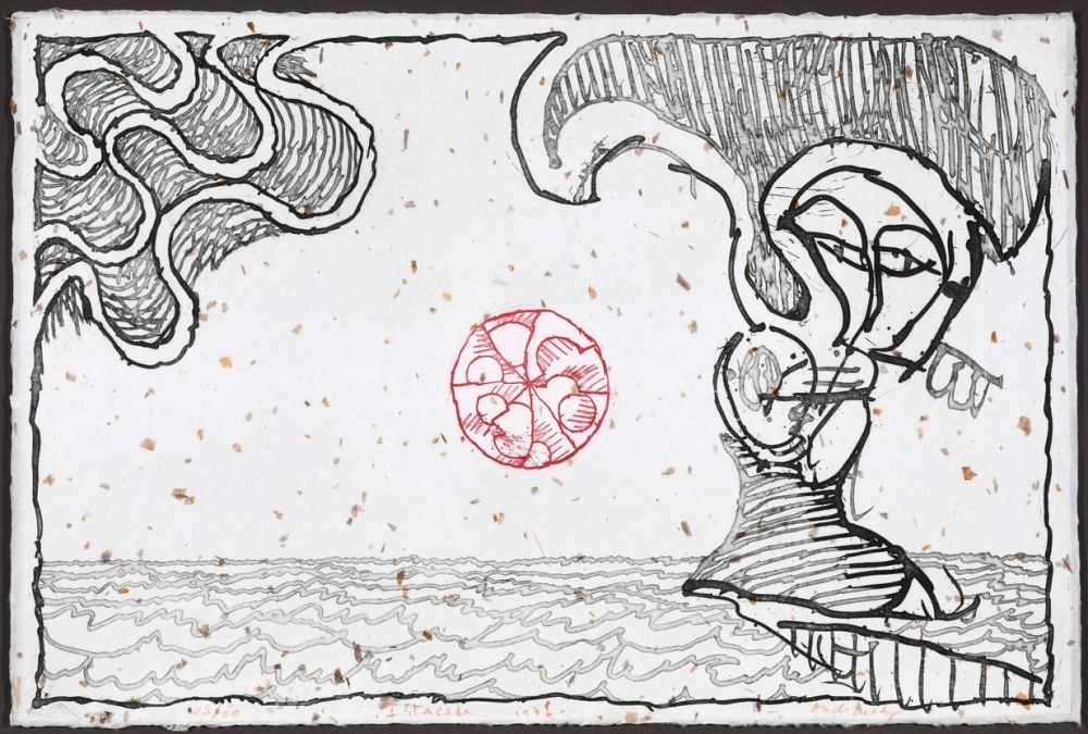 Aguafuerte Y Aguatinta Alechinsky - Estacade