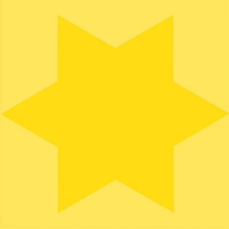 Serigrafía Mosset - Etoile jaune