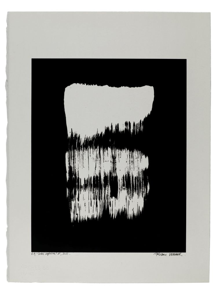 Serigrafía Verdier - Etude du sedes sapientiae, étude n°8