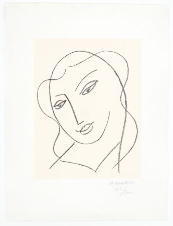 Litografía Matisse - Etude pour la Vierge, 