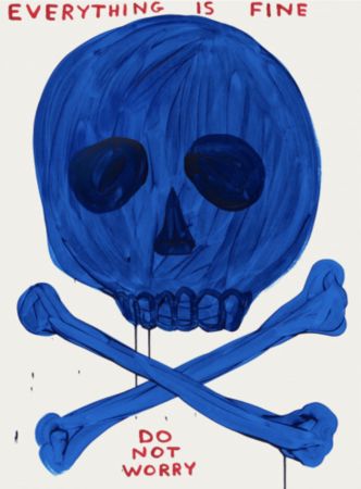 Serigrafía Shrigley - Everything is Fine