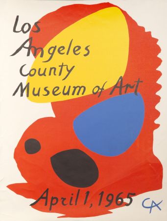 Litografía Calder - Exhibition Poster: Los Angeles County Museum of Art