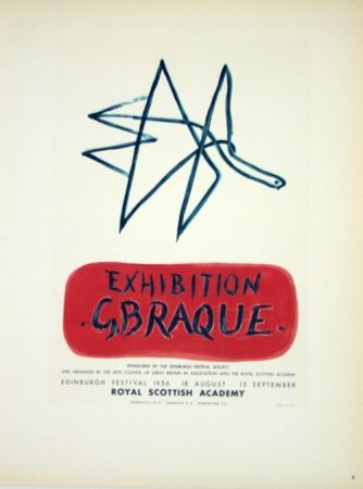 Litografía Braque - Exhibition  Royal Scottish Academy