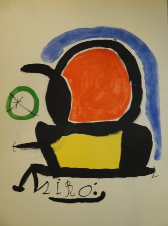 Litografía Miró - Exhibition 