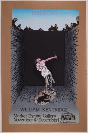 Serigrafía Kentridge - Exhibition William Kentridge (Pit Monotypes)