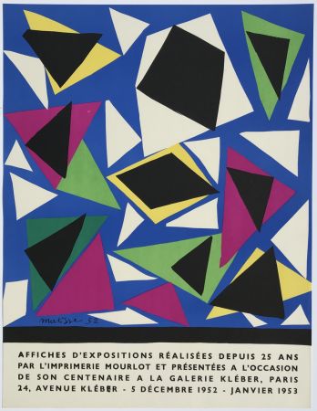 Litografía Matisse - Exposition D’Affiches – Galerie Kleber