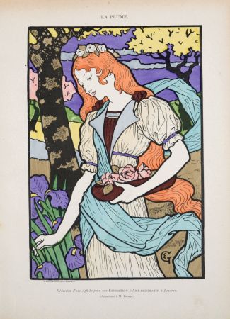 Múltiple Grasset - Exposition d'Art Décoratif, 1900 - Scarce!
