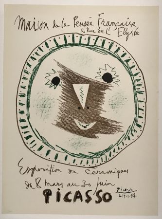 Litografía Picasso - Exposition de Céramiques