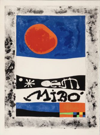 Litografía Miró - Exposition d'oeuvres recentes