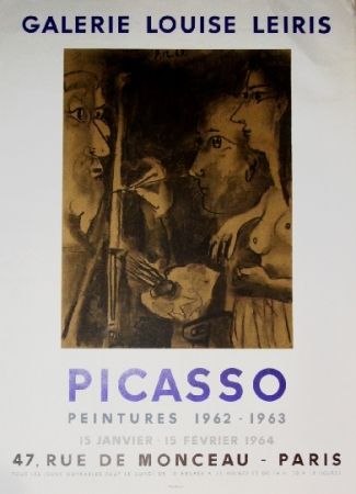 Cartel Picasso - Exposition Louise Leiris