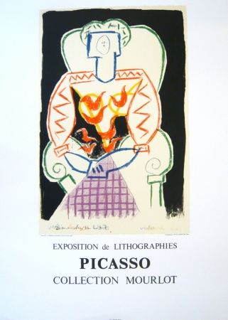 Cartel Picasso - Exposition Picasso Mourlot 1