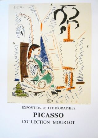 Cartel Picasso - Exposition Picasso Mourlot 2