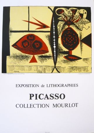 Cartel Picasso - Exposition Picasso Mourlot 3