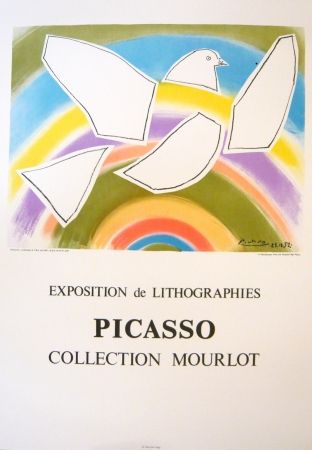 Cartel Picasso - Exposition Picasso Mourlot 4